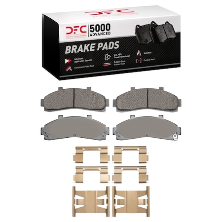 Dfc 5000 Advanced, Disc Brake Pad Set, 1551-0652-01