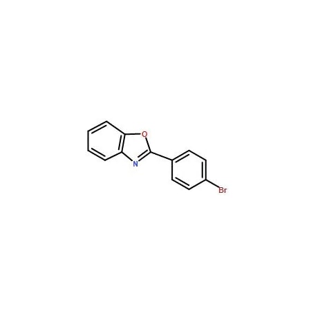 Ak Scientific 2-(4-Bromo-phenyl)-benzooxazole (5g), CAS 3164-13-4 1155AJ-5g