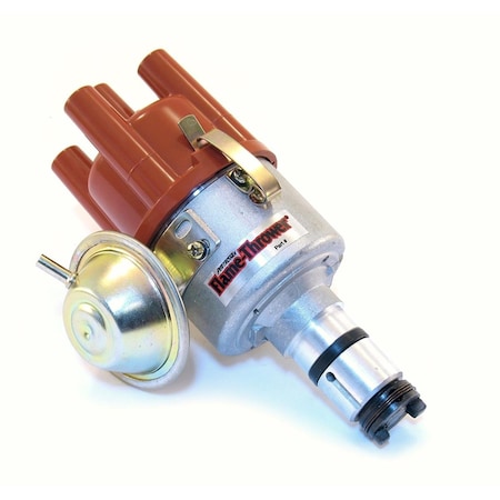 Pertronix Flame-Thrower Vacuum Advance Distributor - Vw D186504