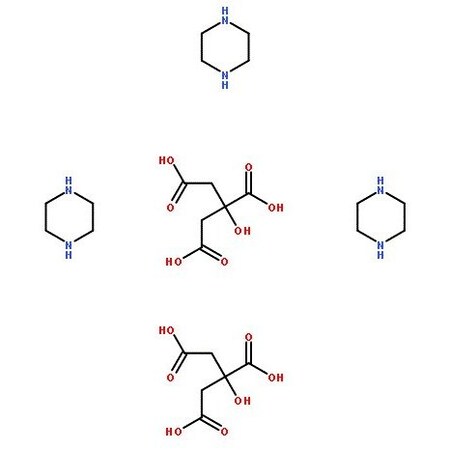 Ak Scientific Piperazine citrate hydrate, meet BP specifications (500g), CAS 144-29-6 E978-500g