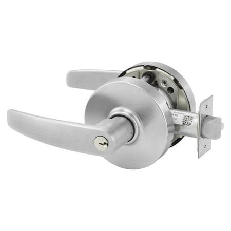 Sargent Grade 1 Classroom Cylindrical Lock, B Lever, L Rose, Conventional Cylinder, Satin Chrome Finish, No 10XG37 LB 26D