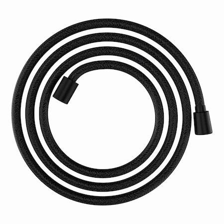 Hansgrohe DesignFlex Textile Handshower Hose, 80" in Matte Black 28230670