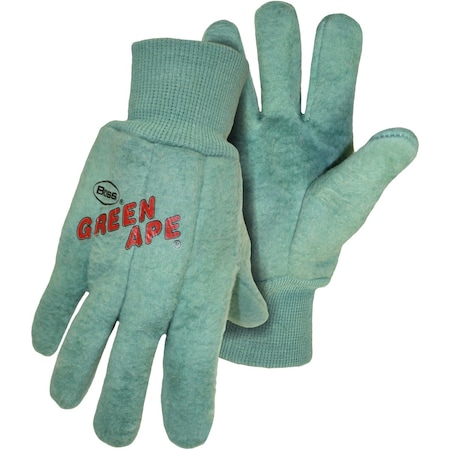 Boss Premium Grade Chore Glove w/Single Layer Palm, Single Layer Back and Nap-Out Finish, Knit Wrist 1BC0313J