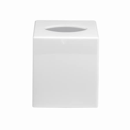 Eco Contour Collection Certified Green Eco Contour Boutique Tissue Box Cover, 12PK EC106WHT