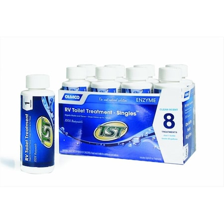 Camco 41501 Tst Blue Enzyme Toilet Chemical Single Bottles Singles C1W-41501