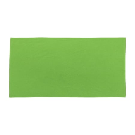 Towelsoft 100% Cotton Loop Terry Beach Towel 30 inch x 60 inch-Lime HOME-BL1101-LIME