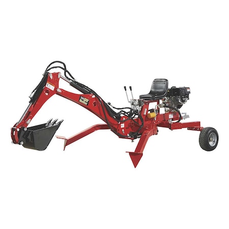 Nortrac Towable Trencher, 3-Tooth Digging Bucket, Ducar Engine 985619