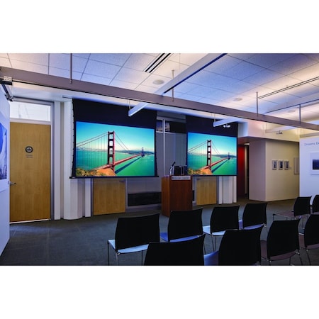 Draper Draper Access V 137" Projection Screen - 16:10, Matt White XT1000VB, 110 V - Ceiling Recessed 140039