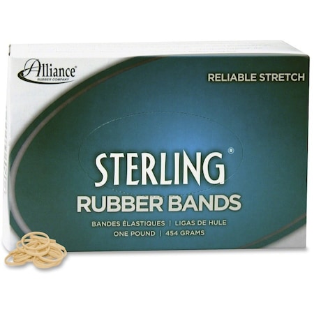 Alliance Rubber Rubberbands, Size8, Nttn, PK7100 24085