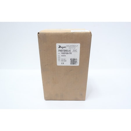 Dwyer Instruments PHOTOHELIC PRESSURE SWITCH 102109-70 A3015