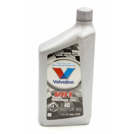 Valvoline 822390-C 1 qt. HP 40W VR1 Racing Oil VAL822390-C