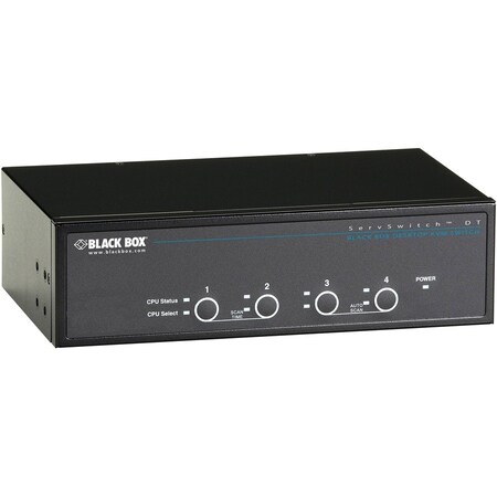 Black Box BLACK BOX Servswitch Dt Dual-Head Dvi Usb, 4-Port KV9624A