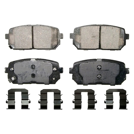 Wagner Brakes Disc Brake Pad Set-ZD1296 ZD1296