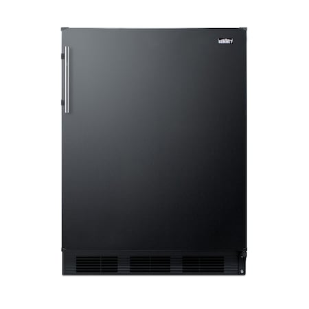 Summit Appliance 24 in Wide All-Refrigerator, ADA Compliant FF63BKADA