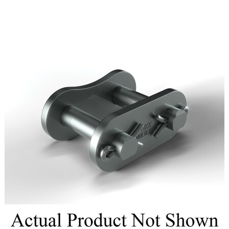 Hkk Chain Heavy Series Spring Clip Connecting Link, 50H chain, 3/4 in Pitch, 0.234 Dia Pin RH060SCL1