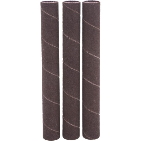Grizzly 5/8" Dia. x 5-1/2" A/O Hard Sanding Sleeve, 150 Grit, 3PK H6668