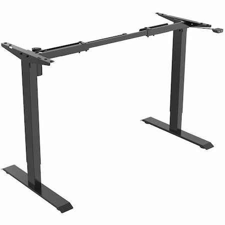 Monoprice Workstream by Sngl Motor Back to Basics Electric Sit-Stand Desk_ Black 35377