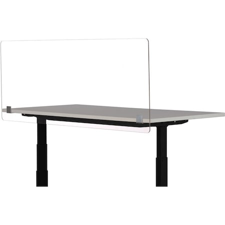 Safco 7517 SERIES WELLNESS PANEL, 59.5 X 2.5 X 23.5, ACRYLIC, CLEAR 7517CL