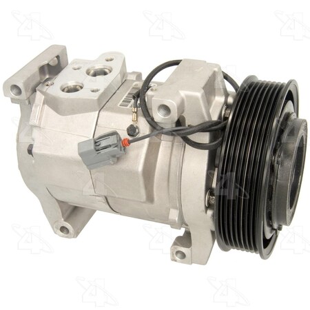 4-Seasons AC Compressor with Clutch for 2003-2007 Honda Accord 78389