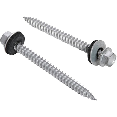 All-Source No. 9 x 2 In. Hex Washered Galvanized Framing Screw, 250PK 731218