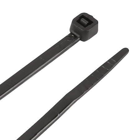 Performance Tool 12 in. UV Black Cable Ties, 500PK W2950