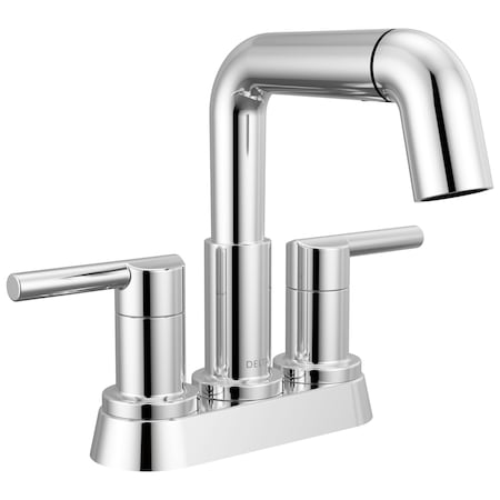 Delta Nicoli Two Handle Centerset Pull-Down Bathroom Faucet, 7.06 in, Chrome 25849LF-PD