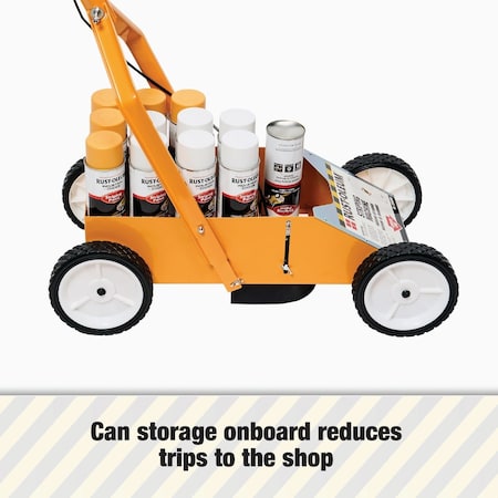 Rust-Oleum Aerosol T-tip Striping Paints Striping Machine 2395000