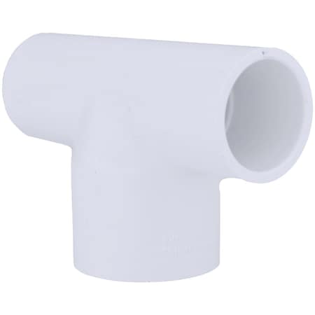 Charlotte Pipe And Foundry 3/4'' A x 3/4'' B x 1'' C Schedule 40 Pressure Reducing PVC Tee PVC 02400 4100HA