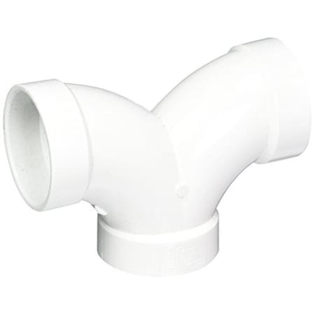Pinpoint PVC 00327 0800HA 2 in. DWV Double PVC Elbow PI1648056