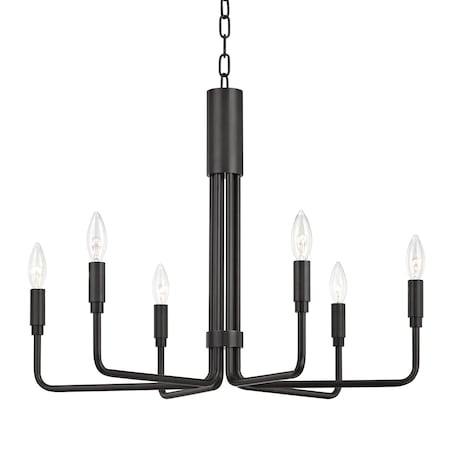 Mitzi Brigitte 6 Light Chandelier 25 In. Old Bronze H261806-OB