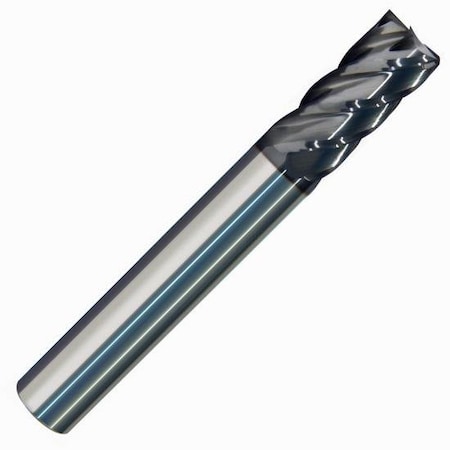 Monster Tool 5 Flute High Performance Regular Length End Mill, Corner R, 1in dia., .120 R, nACRo Finish 295-021004B