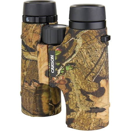 Carson Optical TD-042EDMO 10 x 42 mm. 3D Series Binoculars w/High Definition Optics and ED Glass Mossy Oak TD-042EDMO
