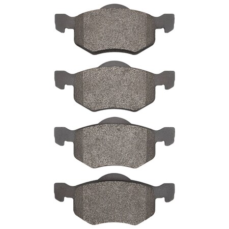 Dynamic Friction Co DFC 5000 Advanced Brake Pads - Semi Metallic 1552-0843-00