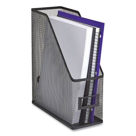 Tru Red Mesh Magazine File, 4.53 x 10.51 x 12.4, Black TR57569-CC
