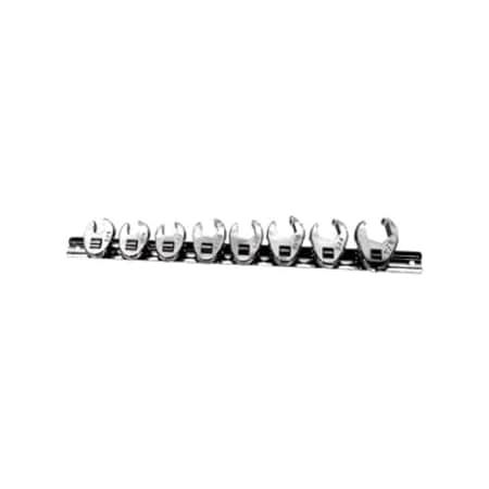 K-Tool International 3/8" Drive SAE Crwft Flre Nut Wrnch Set, 3/8"Dr, 8PCS, 8 pcs KTI-22300