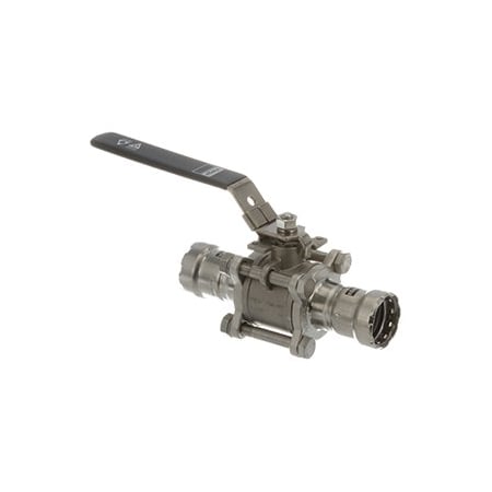 Viega Manual 2-Way Ball Valve, Press, 316 SS 86510