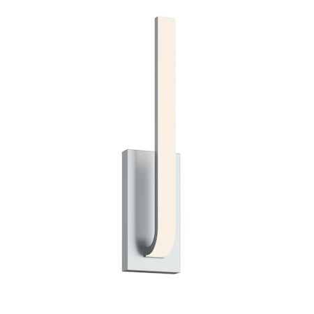 Afx Lumina 20in LED Sconce, Satin Nickel LMNS0420LAJD1SN