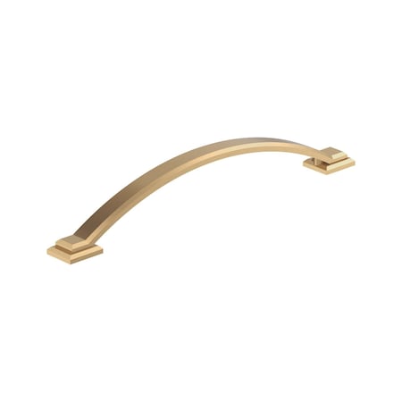 Amerock Sheffield 6-5/16 inch (160mm) Center-to-Center Champagne Bronze Cabinet Pull, 25PK 25VMP37043CZ