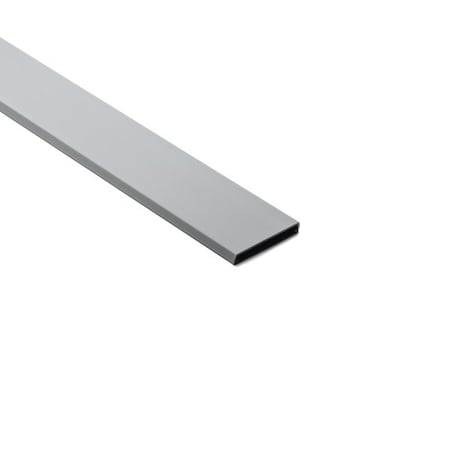 Hellerman Tyton Wiring Duct Cover for 2-1/2" Duct, 6 ft Sections, PVC, Gray, 120ft/ctn, 120PK 181-00260