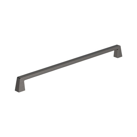 Amerock Blackrock 12-5/8 inch 320mm Center-to-Center Gunmetal Cabinet Pull BP55284GM