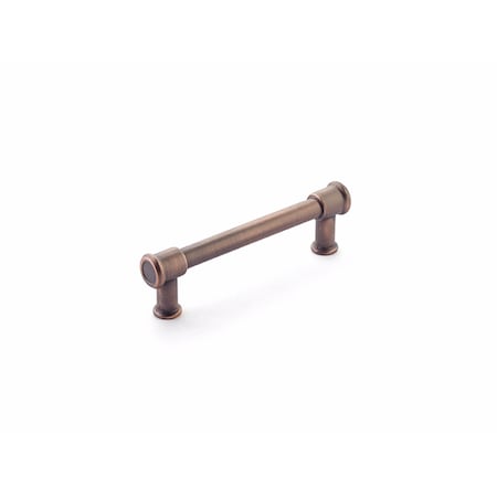 Schaub 3-3/4in Center to Center Steamworks Cabinet Pull Empire Bronze Finish 79-EBZ
