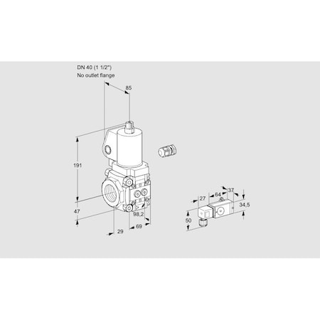 Honeywell Kromschroder VAS240/-R/NWSL KS88011032