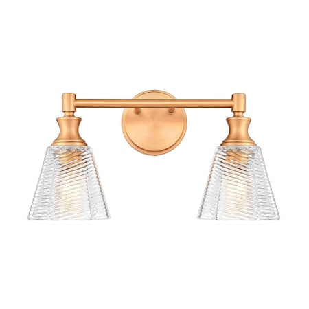 Z-Lite Auden Modern Gold 2 Light Vanity 7704-2V-MGLD