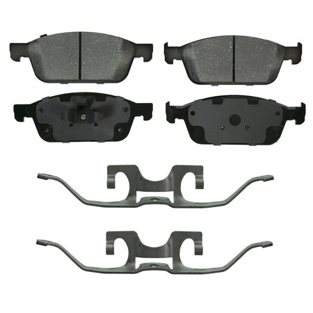 Wagner Brake QuickStop Front Disc Brake Pad Set Ceramic,  ZD1645