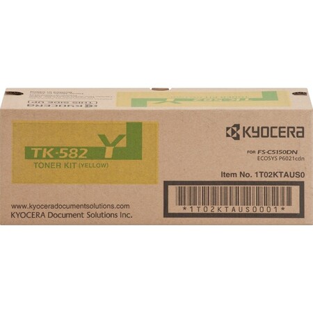Kyocera Yellow Toner Cartridge 2.8K YLD 1T02KTAUS0 TK582Y