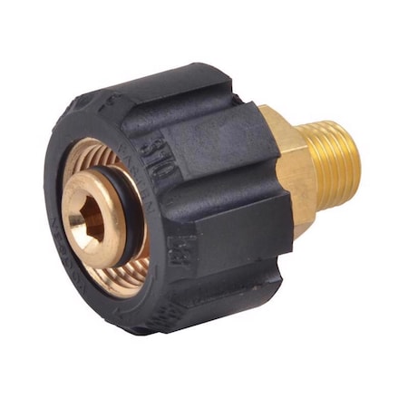 Surfacemaxx M22 Female x 1/4-in Male NPT Screw Nipple 5800 psi SMX-PWA310