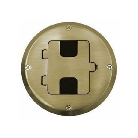 Hubbell Wiring Device-Kellems Electrical Box, Floor Box Type, 1 Gang RF515BP