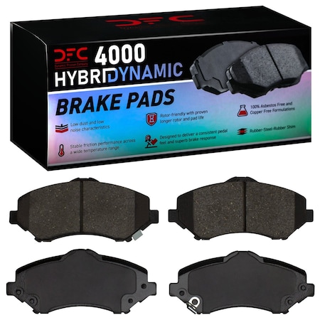 Dfc 4000 HybriDynamic, Disc Brake Pad Set,  4000-1273-00
