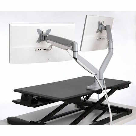 Kensington SMARTFIT  ONE-TOUCH HEIGHT ADJUSTABLE DUAL MONITOR ARM K55471WW