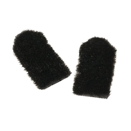 Pemko ACP112BL2 Acoustic Adhesive Corner Pad Black ACP112BL2